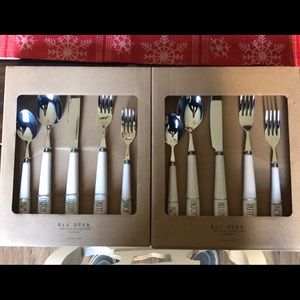 Rae Dunn cutlery set (2 sets) 10 pieces
